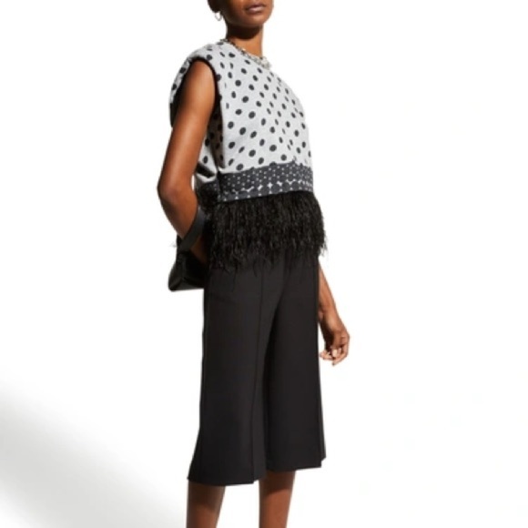 Le Superbe - Seeing Double Top w/ Feathers - size SMALL - Picture 2 of 8